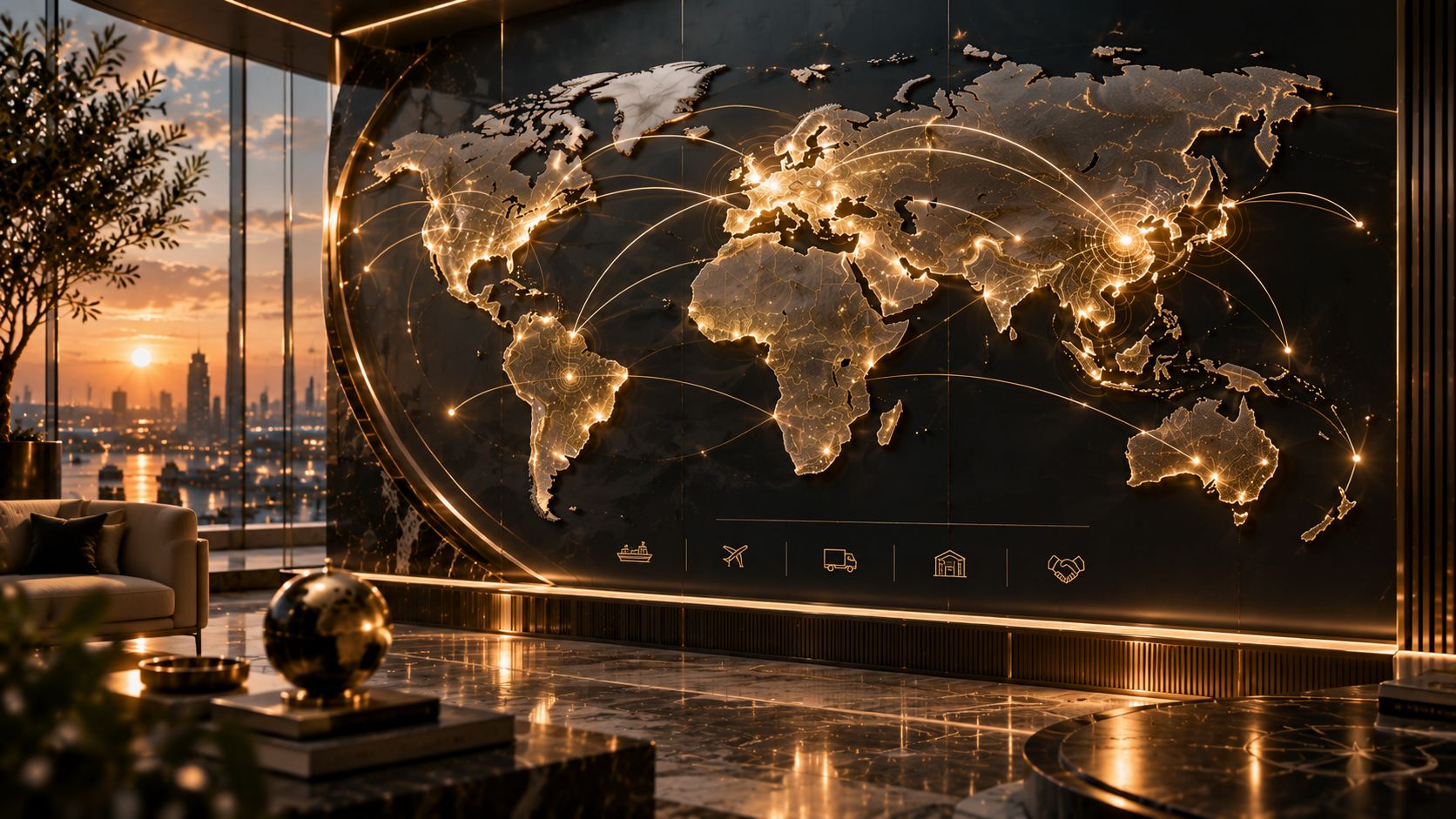 SRD Group global markets map